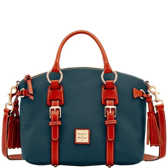 Dooney & Bourke Handbags - Dooney & Bourke Pebble Grain Bristol Satchel - Black